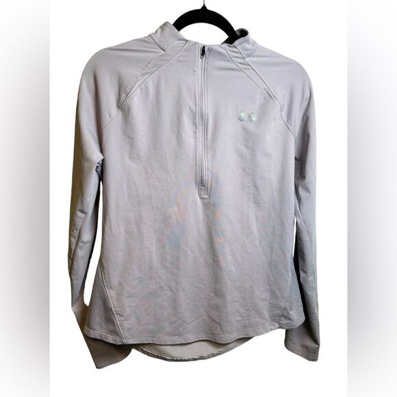 EUC Under Armour Heat Gear Women’s Speed Stride Half Zip Pull Over  - L - Picture 2 of 7